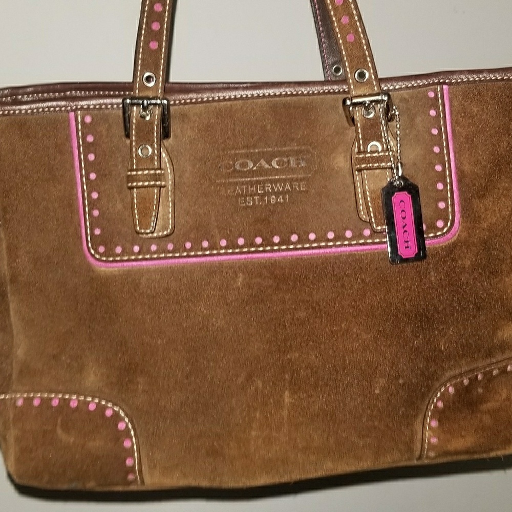 Coach hand bag